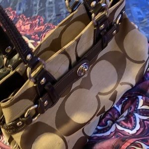 Coach purse w/ wallet